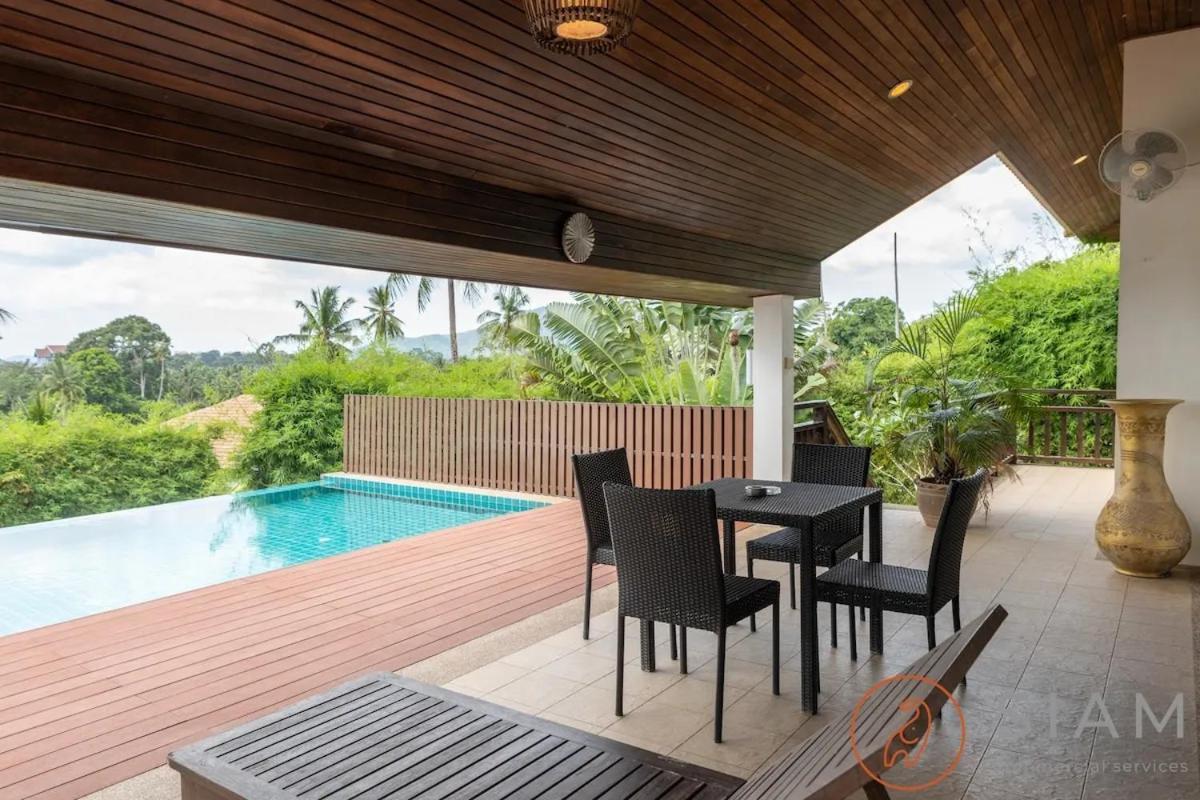 Sweet Heaven Villa 2Br Private Pool & Jungle View Koh Samui Bagian luar foto