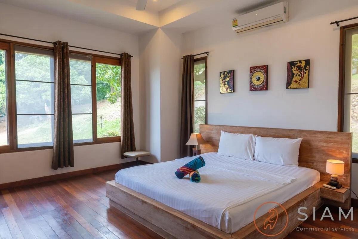 Sweet Heaven Villa 2Br Private Pool & Jungle View Koh Samui Bagian luar foto