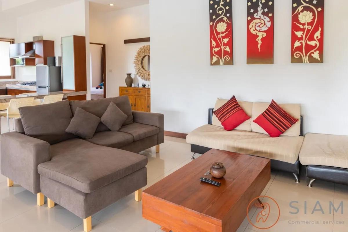 Sweet Heaven Villa 2Br Private Pool & Jungle View Koh Samui Bagian luar foto
